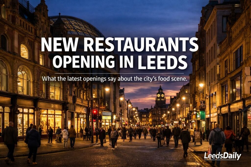 New restaurants in Leeds